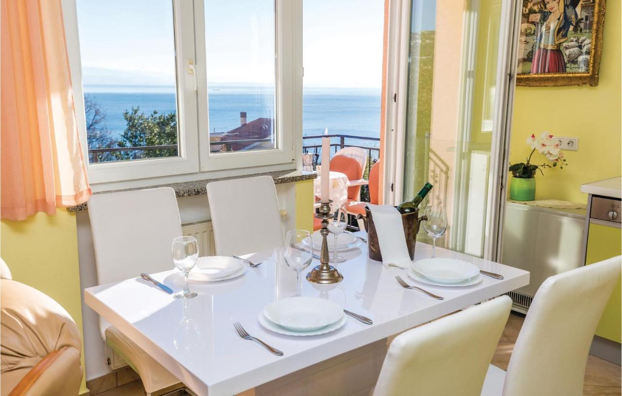 Stunning Apartment In Volosko With House Sea View Dış mekan fotoğraf